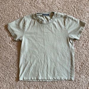 Brandy Melville sage green T-shirt | size: xs